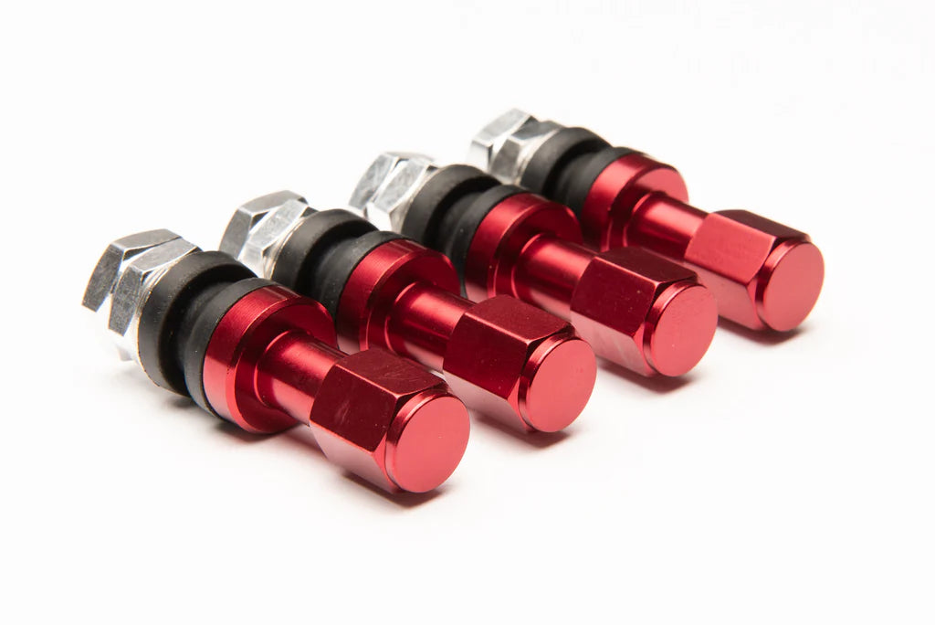 Titanium Alloy GR5 Valve Stem Caps 19mm Length 4Pcs Kit - Honesti22 Titanium Alloy GR5 Valve Stem Caps 19mm Length 4Pcs Kit - Honesti22