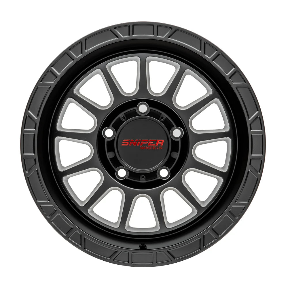 Sniper Wheels l BALLISTIC MKII Matt Black