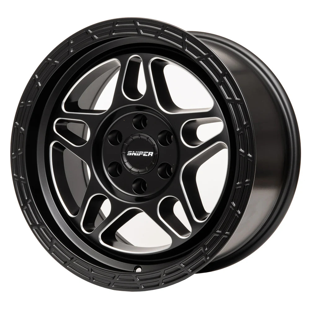 Sniper Wheels l Millrad Matt Black