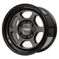Sniper Wheels l FRONTLINE Matt Gun Metallic / Gloss Black Lip