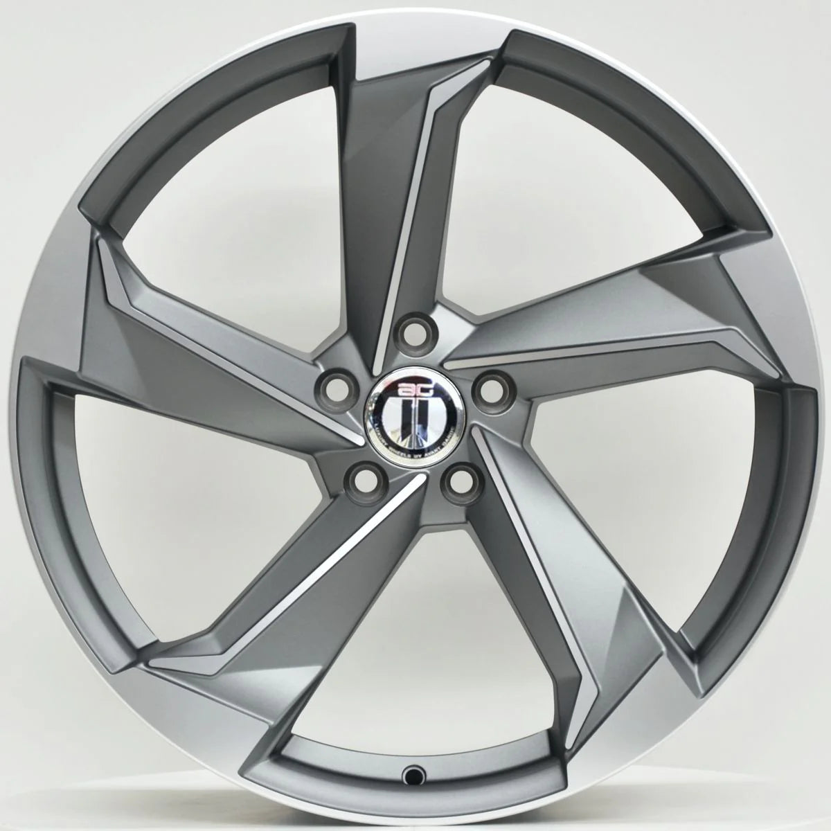 AG l ROT2 GREY MACHINED