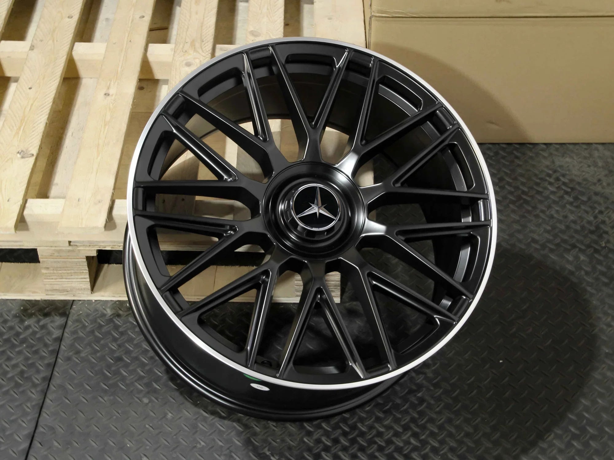 MC173 SATIN BLACK MACHINE FACE