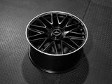 MC173 SATIN BLACK MACHINE FACE