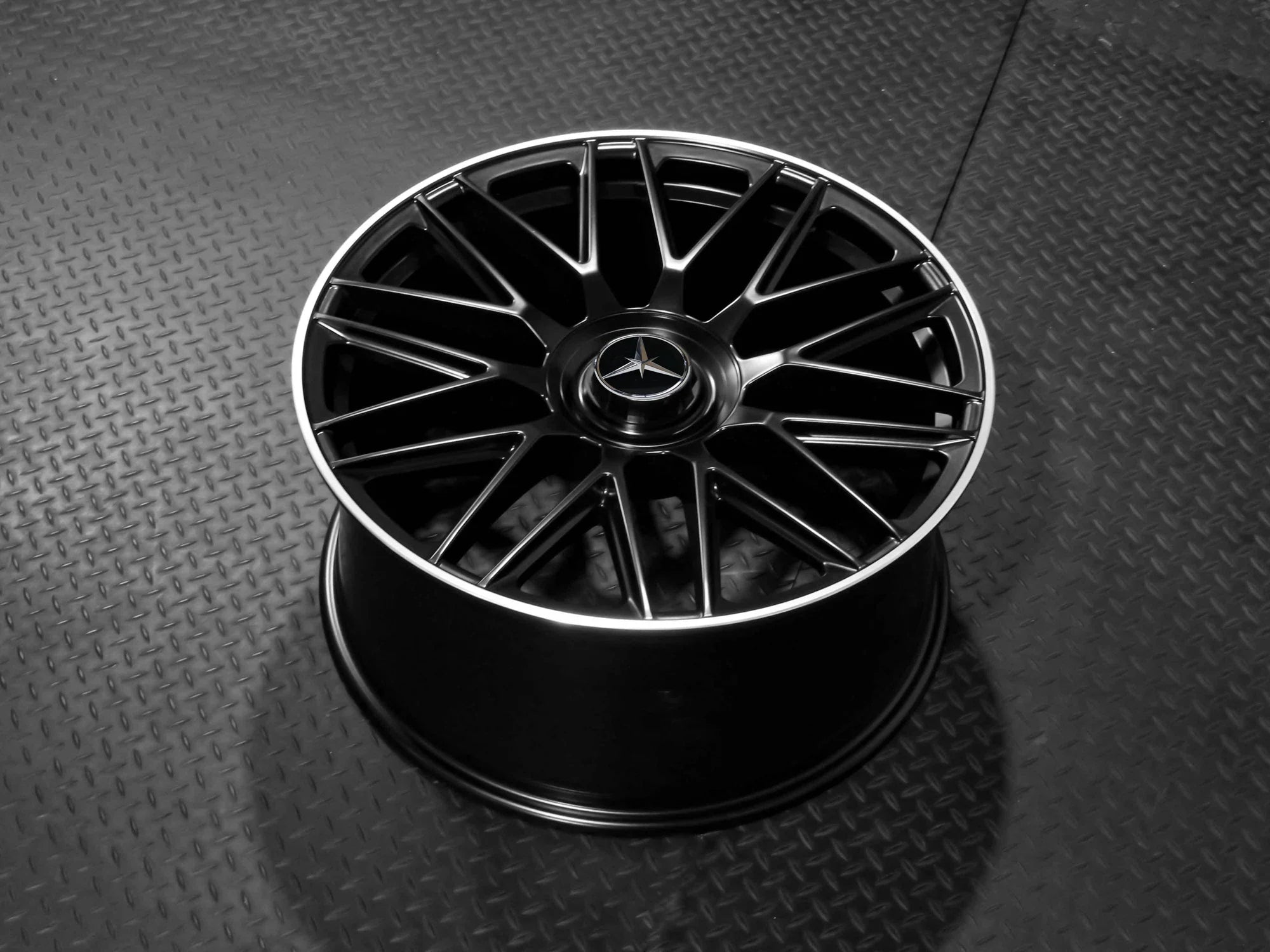 MC173 SATIN BLACK MACHINE FACE