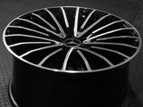MC177 GLOSS BLACK MACHINED FACE