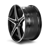 MC825 GLOSS BLACK MACHINED FACE
