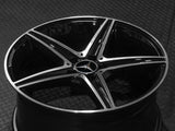 MC825 GLOSS BLACK MACHINED FACE
