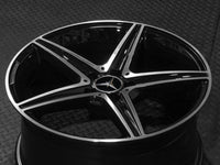MC825 GLOSS BLACK MACHINED FACE