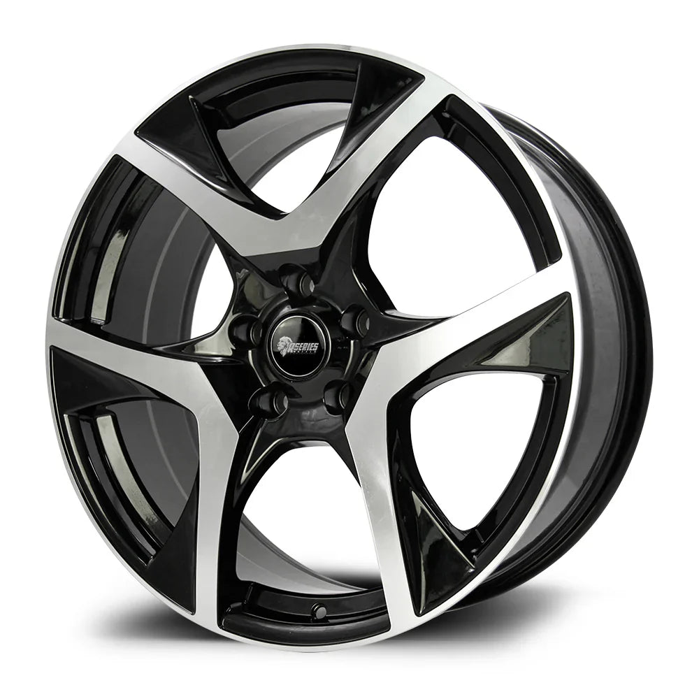VF2 GLOSS BLACK MACHINED FACE