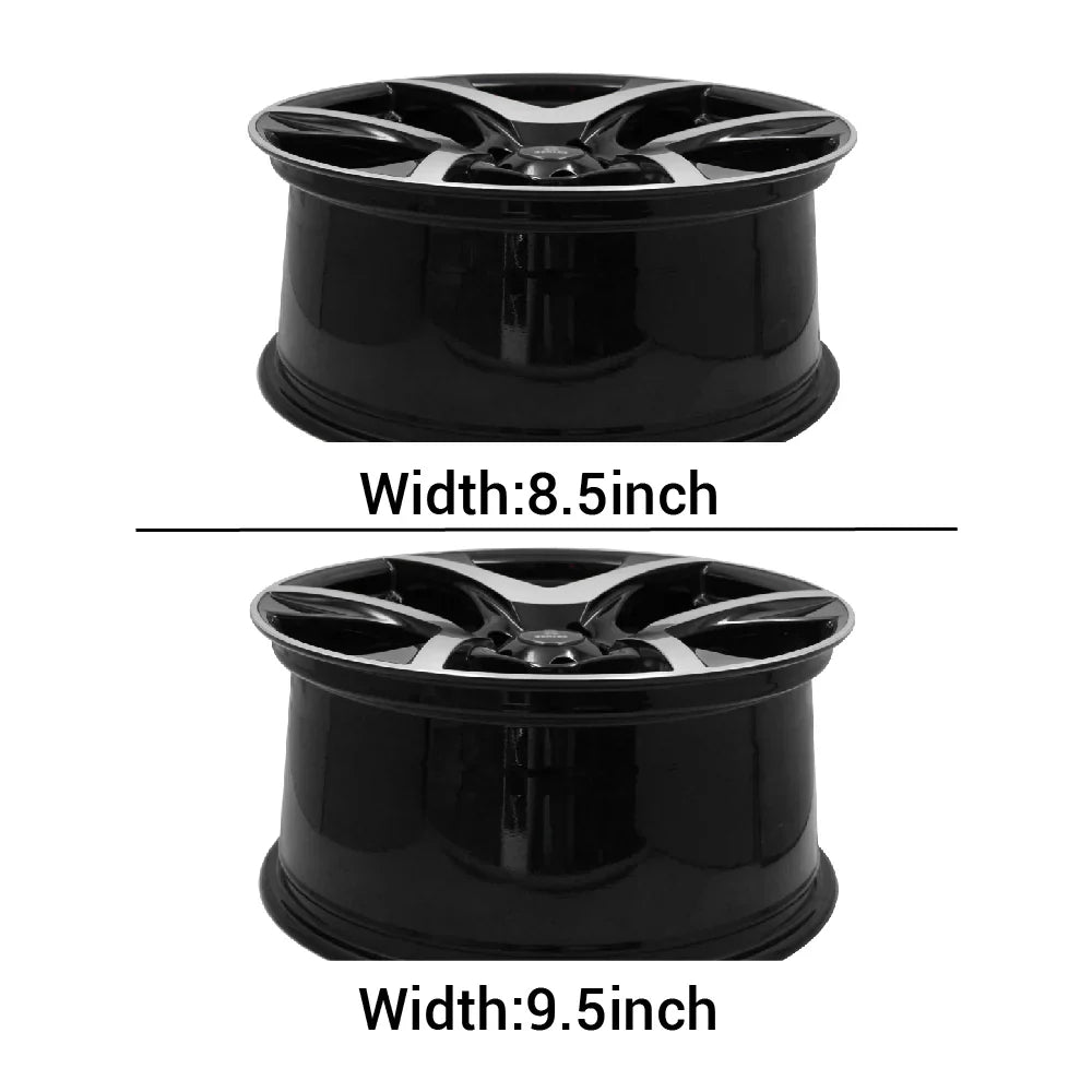 VF2 GLOSS BLACK MACHINED FACE