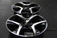 VF2 GLOSS BLACK MACHINED FACE