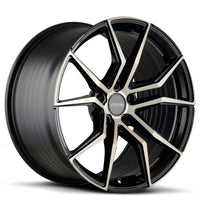 VARRO l VD19X SPIN FORGED l GLOSS BLACK TINTED BRUSHED FACE