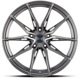 VARRO l VD36X SPIN FORGED  l GLOSS TITANIUM BRUSHED FACE