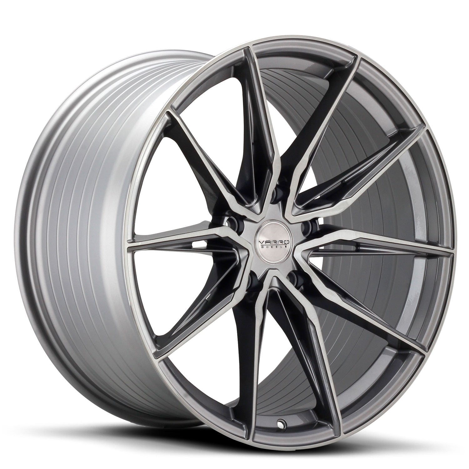 VARRO l VD36X SPIN FORGED  l GLOSS TITANIUM BRUSHED FACE