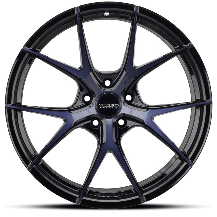 VARRO l VD38X SPIN FORGED l GLOSS TITANIUM BRUSHED FACE