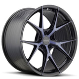 VARRO l VD38X SPIN FORGED l GLOSS TITANIUM BRUSHED FACE