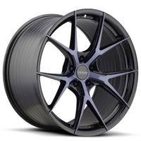 VARRO l VD38X SPIN FORGED l GLOSS TITANIUM BRUSHED FACE