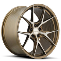 VARRO l VD38X SPIN FORGED  l BRONZE BRUSHED FACE