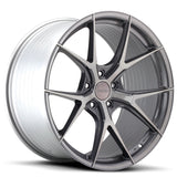 VARRO l VD38X SPIN FORGED l GLOSS TITANIUM BRUSHED FACE
