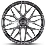VARRO l VD06X SPIN FORGED  l GLOSS TITANIUM BRUSHED FACE