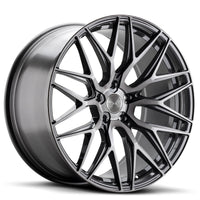 VARRO l VD06X SPIN FORGED  l GLOSS TITANIUM BRUSHED FACE