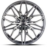 VARRO l VD40X SPIN FORGED  l GLOSS TITANIUM BRUSHED FACE