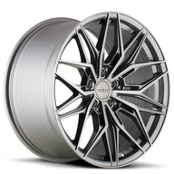 VARRO l VD40X SPIN FORGED  l GLOSS TITANIUM BRUSHED FACE