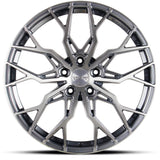 VARRO l VD41X SPIN FORGED l GLOSS TITANIUM BRUSHED FACE