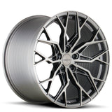 VARRO l VD41X SPIN FORGED l GLOSS TITANIUM BRUSHED FACE