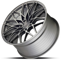 VARRO l VD42X SPIN FORGED  l GLOSS TITANIUM BRUSHED FACE