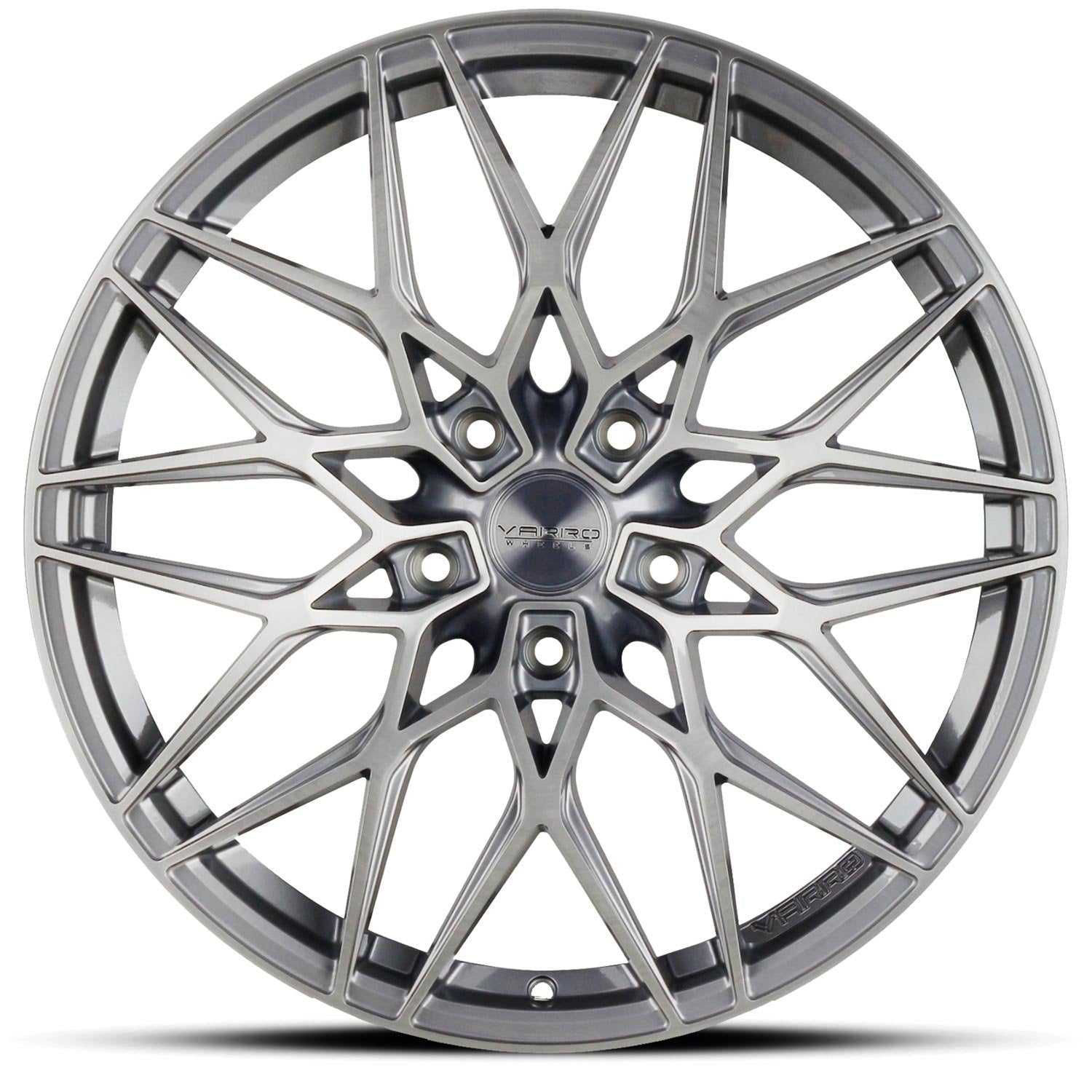 VARRO l VD42X SPIN FORGED  l GLOSS TITANIUM BRUSHED FACE