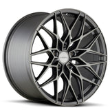 VARRO l VD42X SPIN FORGED  l GLOSS TITANIUM BRUSHED FACE