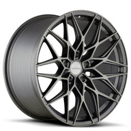 VARRO l VD42X SPIN FORGED  l GLOSS TITANIUM BRUSHED FACE