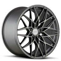 VARRO l VD42X SPIN FORGED  l GLOSS TITANIUM BRUSHED FACE
