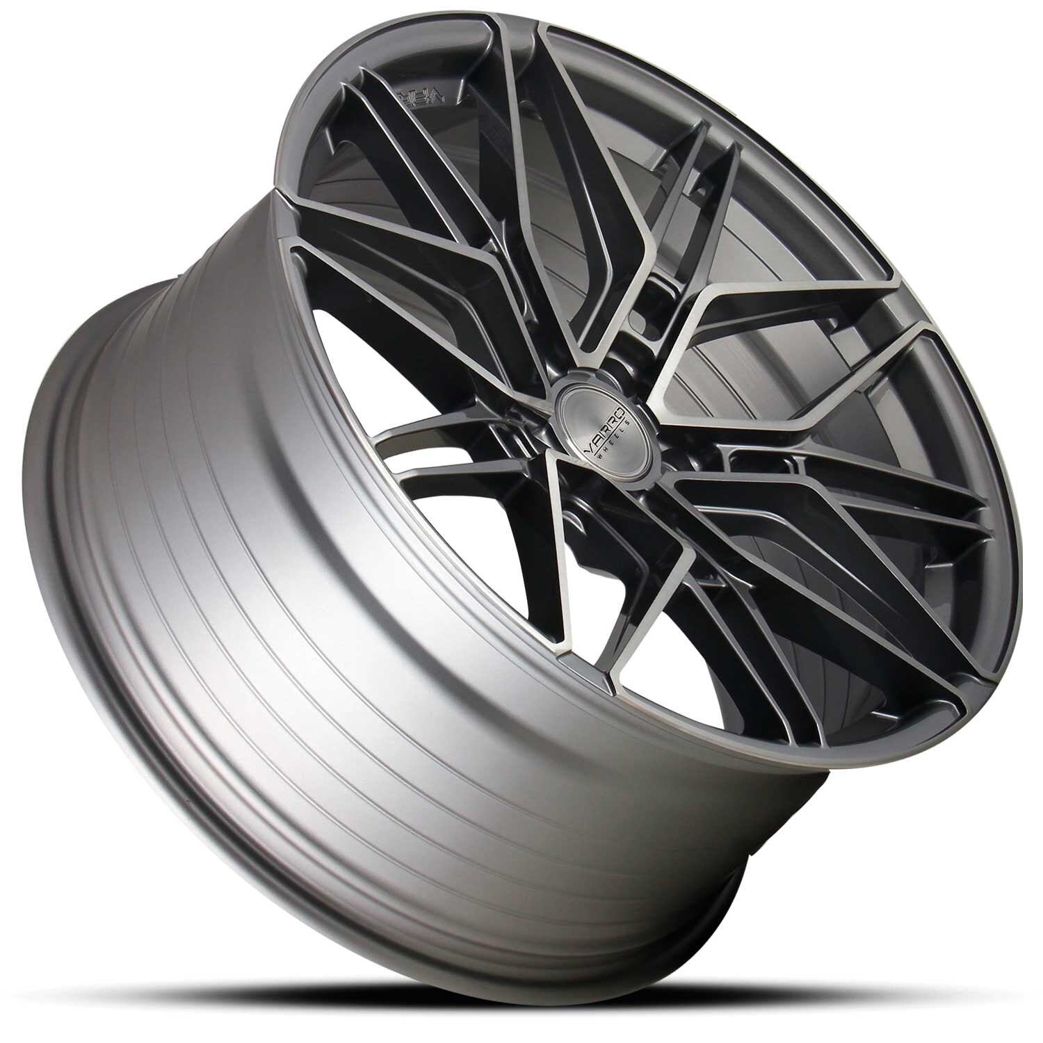 VARRO l VD45X SPIN FORGED l GLOSS TITANUM BRUSHED FACE