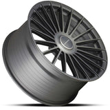 VARRO l VD48X SPIN FORGED  l GLOSS TITANIUM BRUSHED FACE