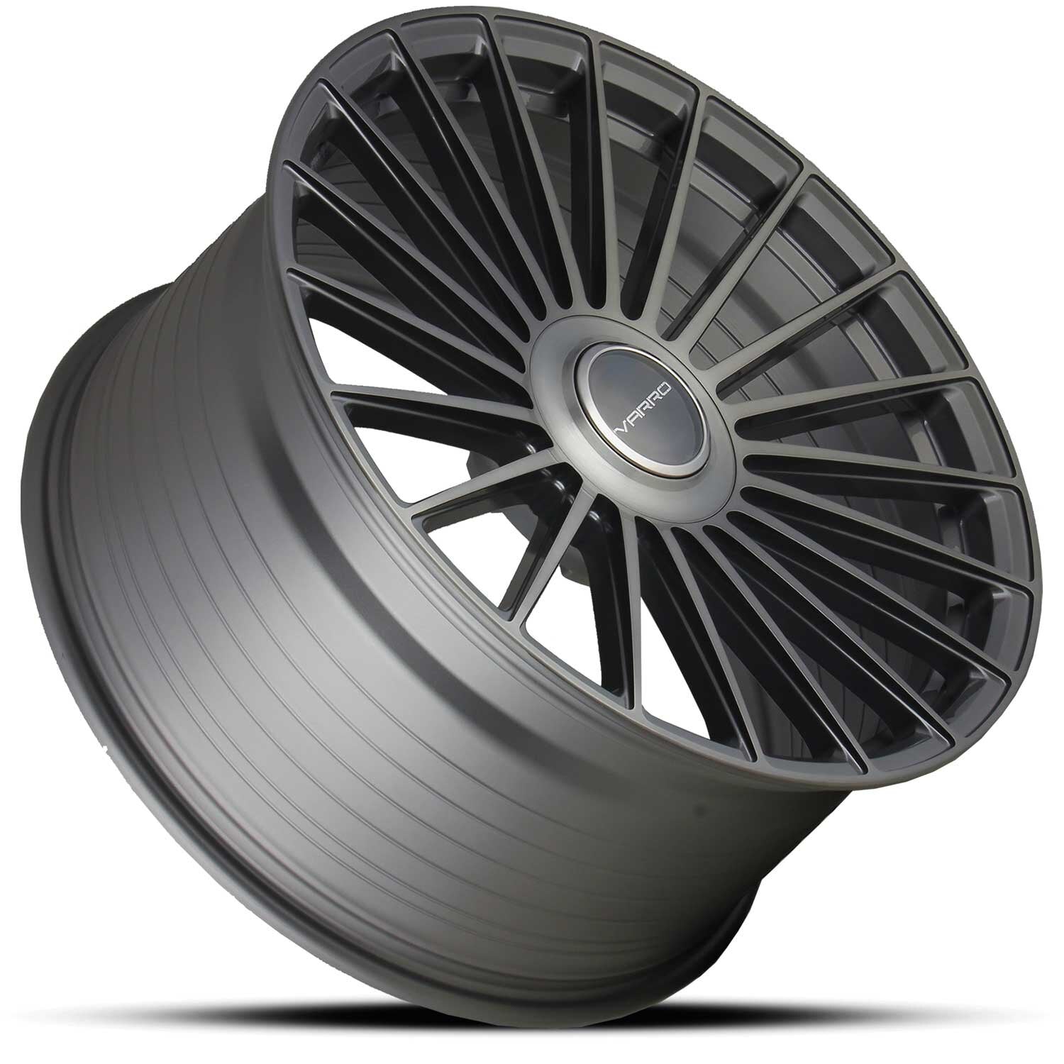 VARRO l VD48X SPIN FORGED  l GLOSS TITANIUM BRUSHED FACE