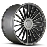 VARRO l VD48X SPIN FORGED  l GLOSS TITANIUM BRUSHED FACE