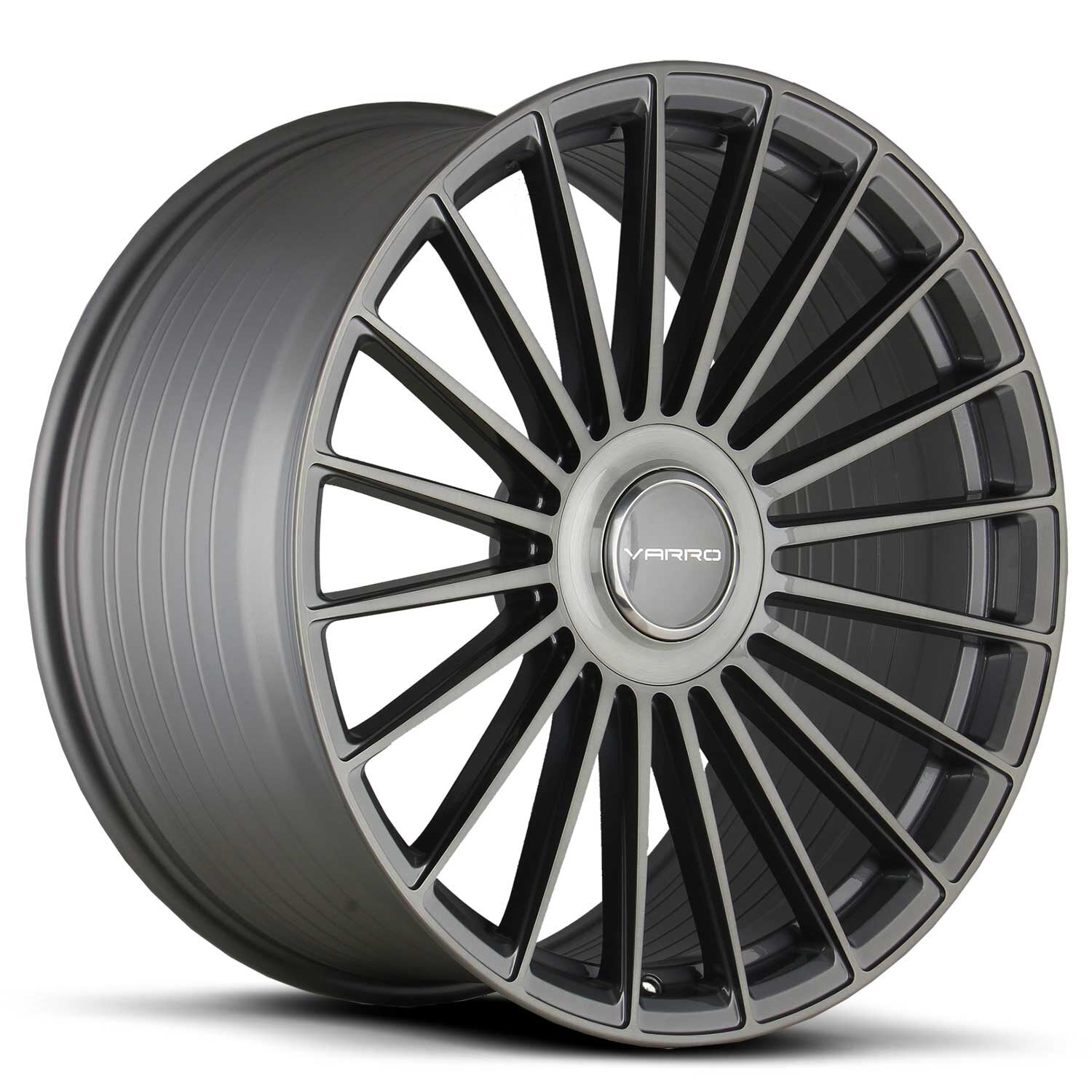 VARRO l VD48X SPIN FORGED  l GLOSS TITANIUM BRUSHED FACE