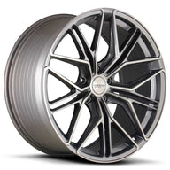 VARRO l VD49X SPIN FORGED  l GLOSS TITANIUM BRUSHED FACE