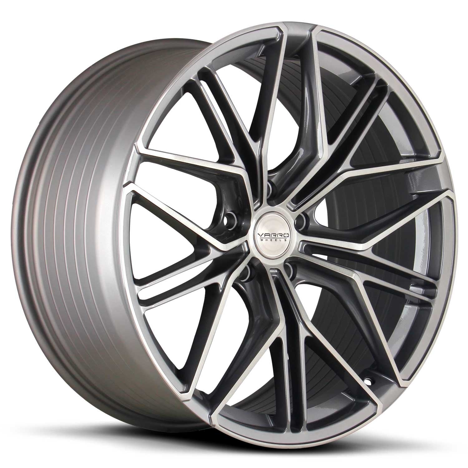 VARRO l VD49X SPIN FORGED  l GLOSS TITANIUM BRUSHED FACE