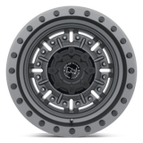 BLACK RHINO I ABRAMS TEXTURED MATTE GUNMETAL