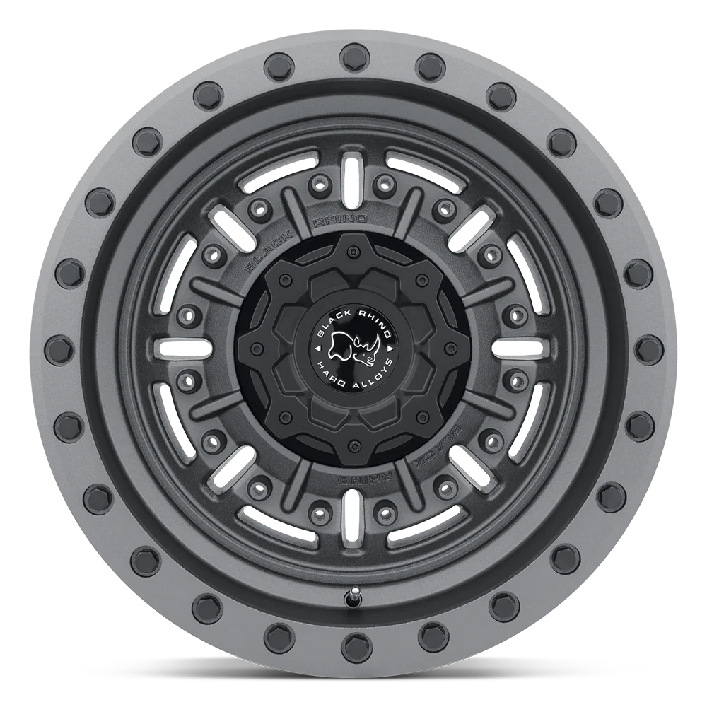 BLACK RHINO I ABRAMS TEXTURED MATTE GUNMETAL