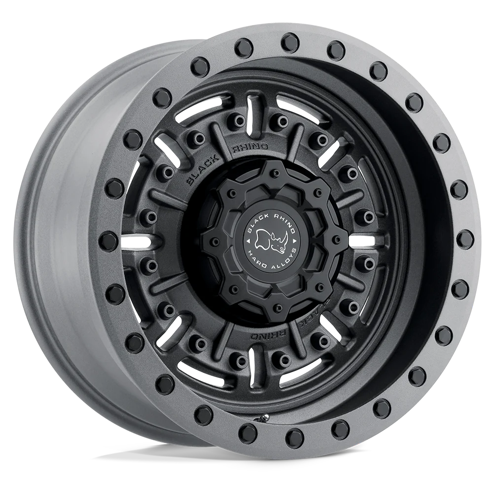 BLACK RHINO I ABRAMS TEXTURED MATTE GUNMETAL