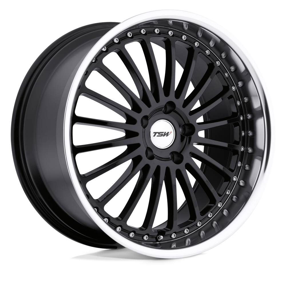 TSW | SILVERSTONE GLOSS BLACK W/ MIRROR CUT LIP