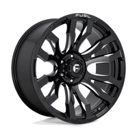 FUEL l BLITZ Model D673 GLOSS BLACK MILLED