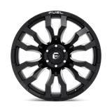 FUEL l BLITZ DUALLY Model D673 GLOSS BLACK MILLED