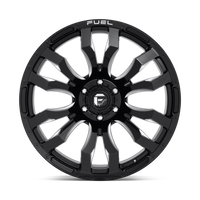 FUEL l BLITZ DUALLY Model D673 GLOSS BLACK MILLED