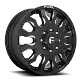 FUEL l BLITZ DUALLY Model D673 GLOSS BLACK MILLED