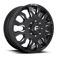 FUEL l BLITZ DUALLY Model D673 GLOSS BLACK MILLED